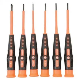 Rubber Grip Electrician's Precision Screwdriver Set