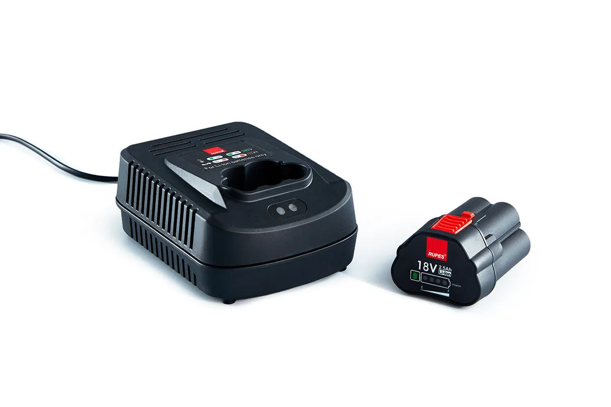 Rupes 18V Cordless 125mm Random Orbital Mini Sander