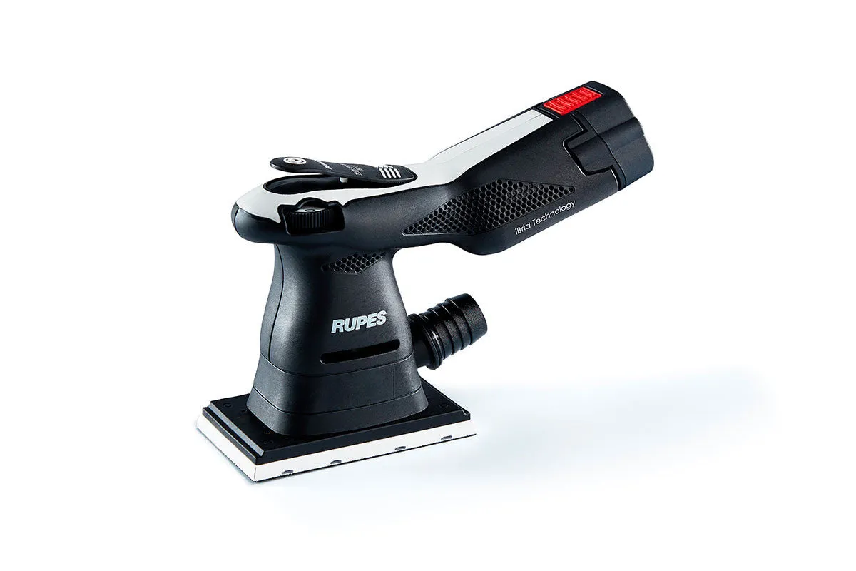 Rupes 18V Cordless Detail Orbital Sander - 80mm x 130mm -  Includes 100 Sanding Discs