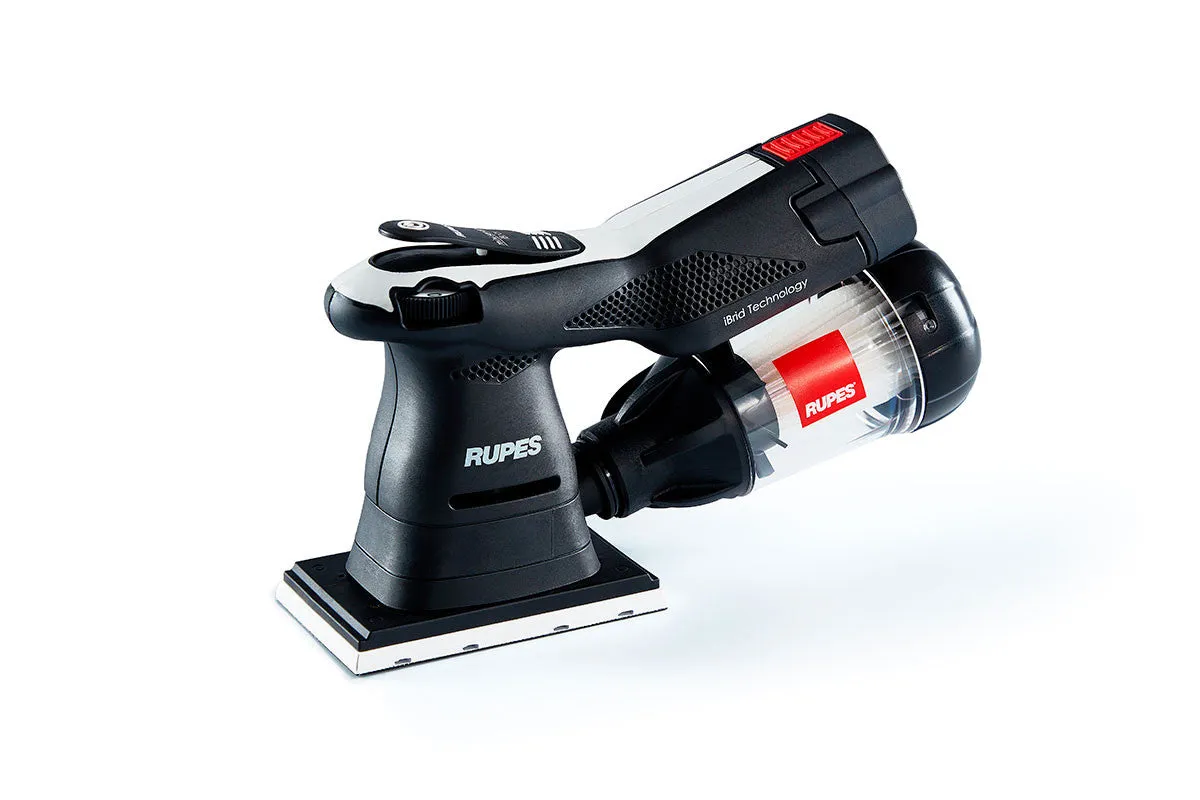Rupes 18V Cordless Detail Orbital Sander - 80mm x 130mm -  Includes 100 Sanding Discs