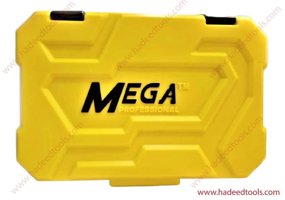 Socket Set 46 Pcs Mega Brand Heavy duty CR-V Steel S2 Bits