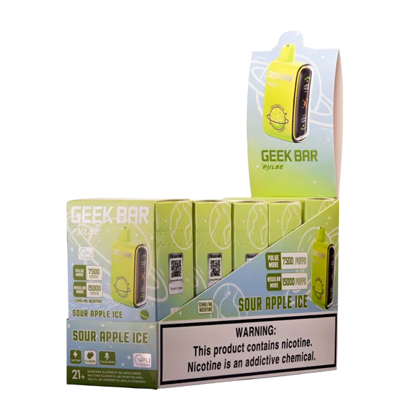 Sour Apple Ice Geek Bar Pulse