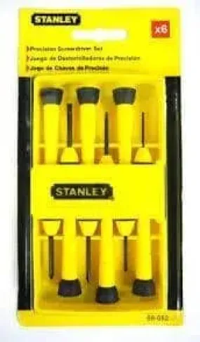 STANLEY - 6 pc precision screwdriver set