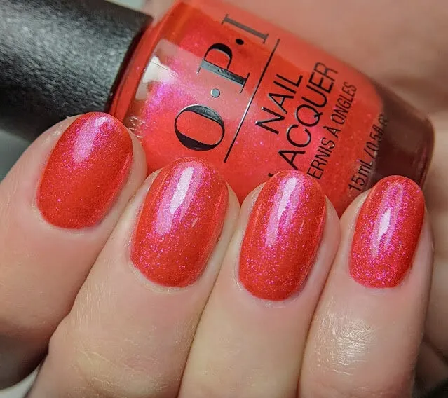 Strawberry Waves Forever * OPI Infinite Shine
