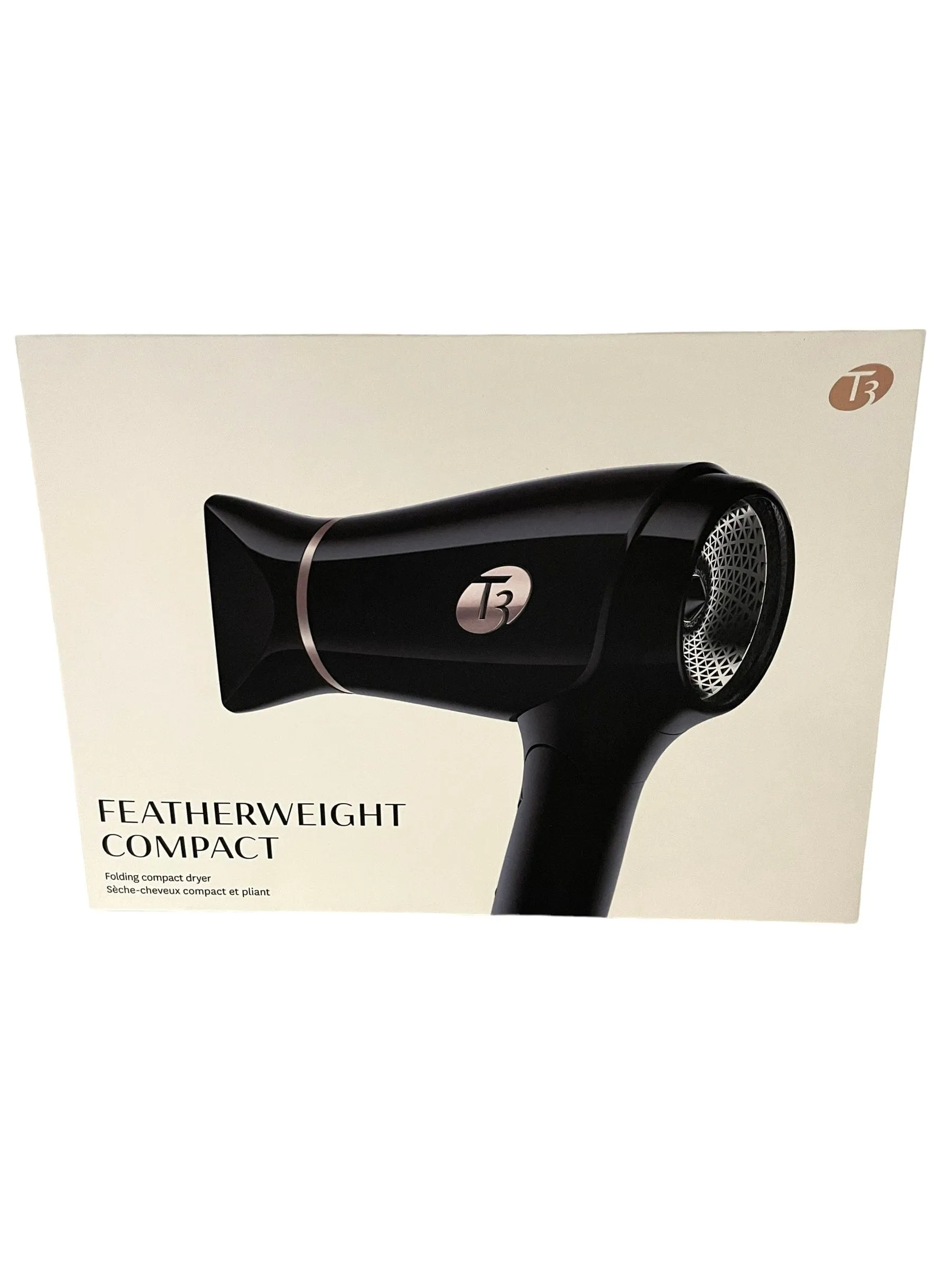 T3 Micro Featherweight Compact Folding Hair Dryer with Dual Voltage Travel Dryer