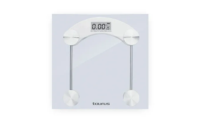 Taurus Bathroom Scale Digital Glass 180kg 3 V "Munich"