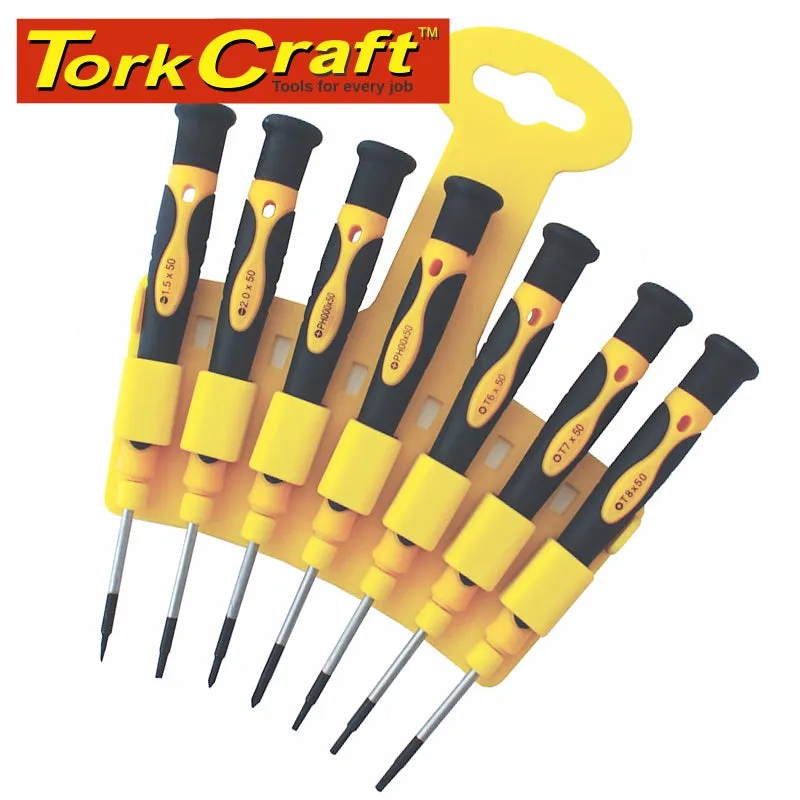 TORK CRAFT 7PC PRECISION SCREWDRIVER SET KT2467