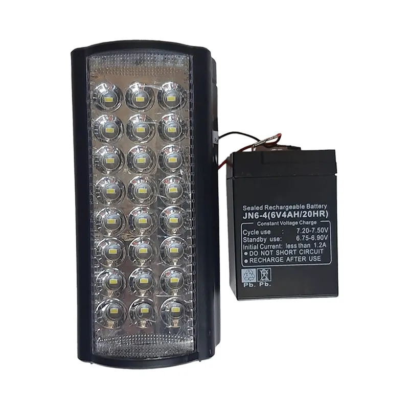 UNITED ELECTRICAL Emergency Light Rechargeable 24 SMD LED 1000 Lumens