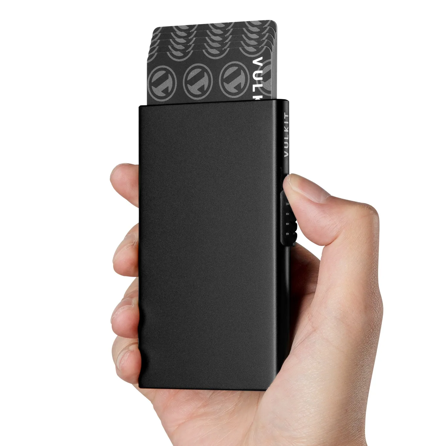 VC300- With/Without Money Clip, Side Slider Mechanism, Light & Slim Design Cardholder