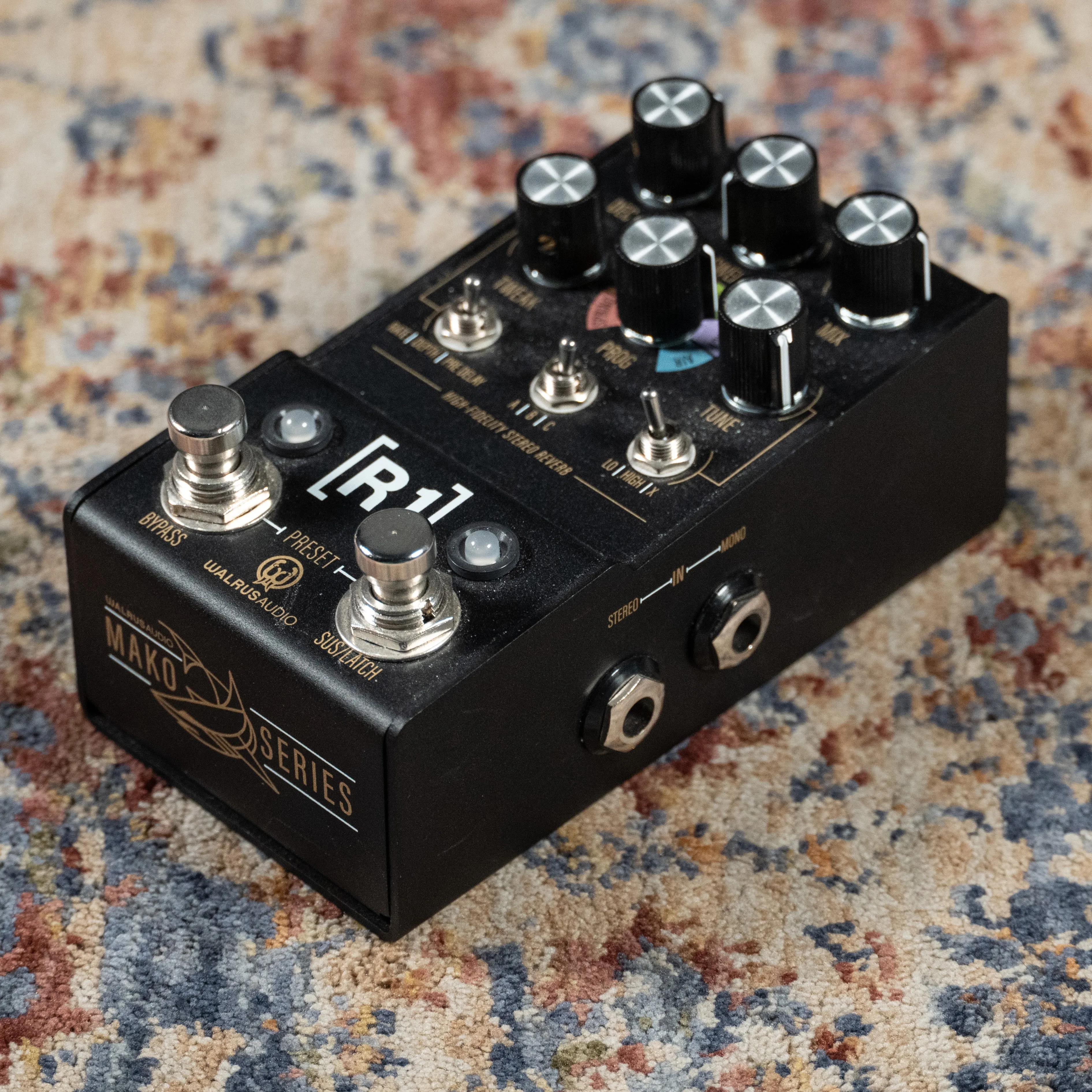 Walrus Audio R1 High-Fidelity Stereo Reverb Effect Pedal W/Box - Used