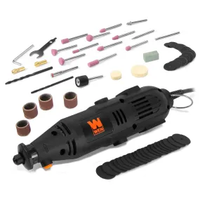 WEN 23101 1-Amp Variable Speed Rotary Tool with 100  Accessories