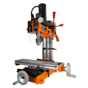 WEN 33013 4.5A Variable Speed Single Phase Compact Benchtop Metal Milling Machine with R8 Taper