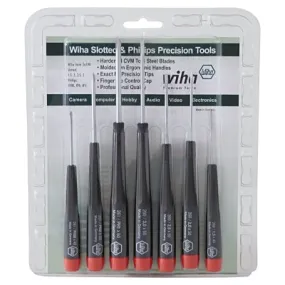 Wiha Tools 26190 7PC SCREWDRIVER SET W/3PHILLIPS &