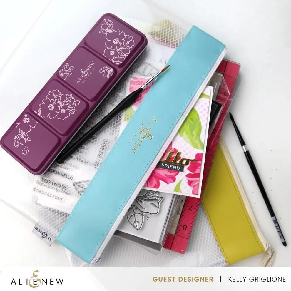 Yellow Zip 'n' Stash Pouches Bundle (9 pcs)