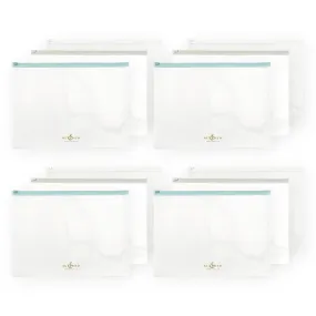 Zip 'n' Keep Pouches Bundle (12 pcs, 3 Assorted Colors)