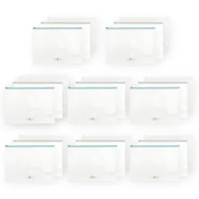 Zip 'n' Keep Pouches Bundle (24 pcs, 3 Assorted Colors)