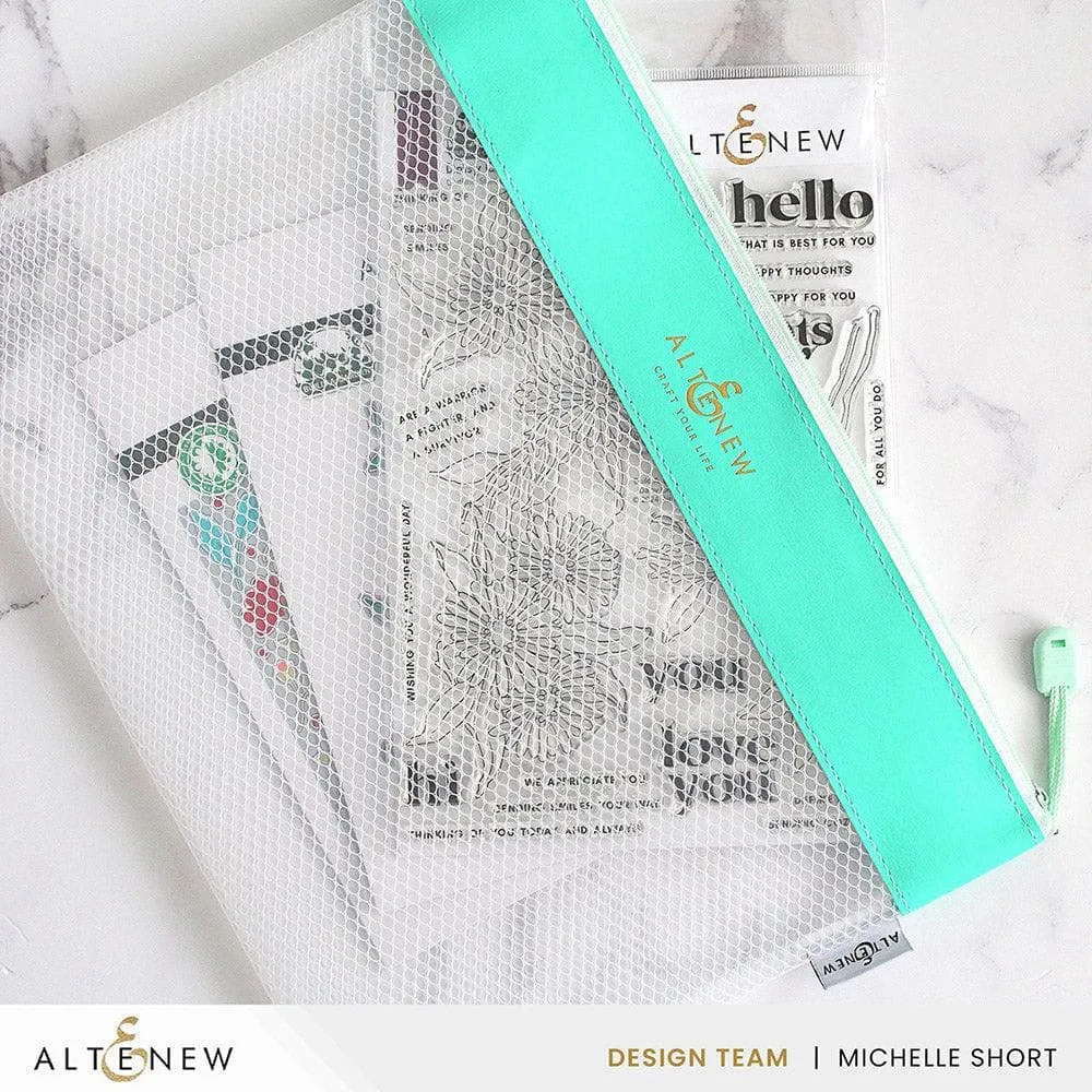 Zip 'n' Stash - Teal (1/pack)